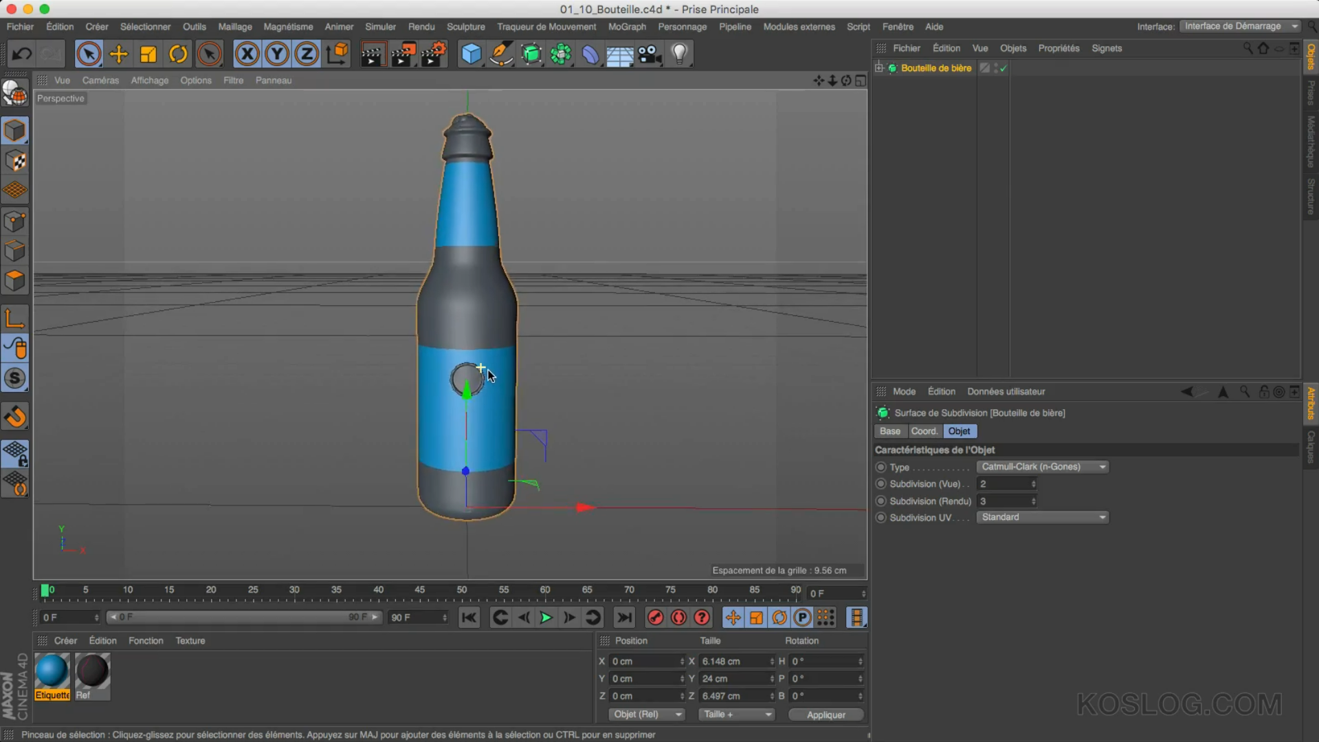 Modélisation 3D de produit